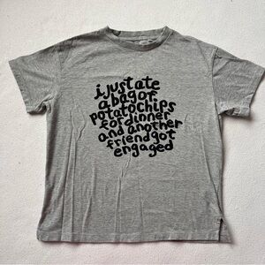 UNIQLO Timothy Goodman Graphic Grey T-Shirt